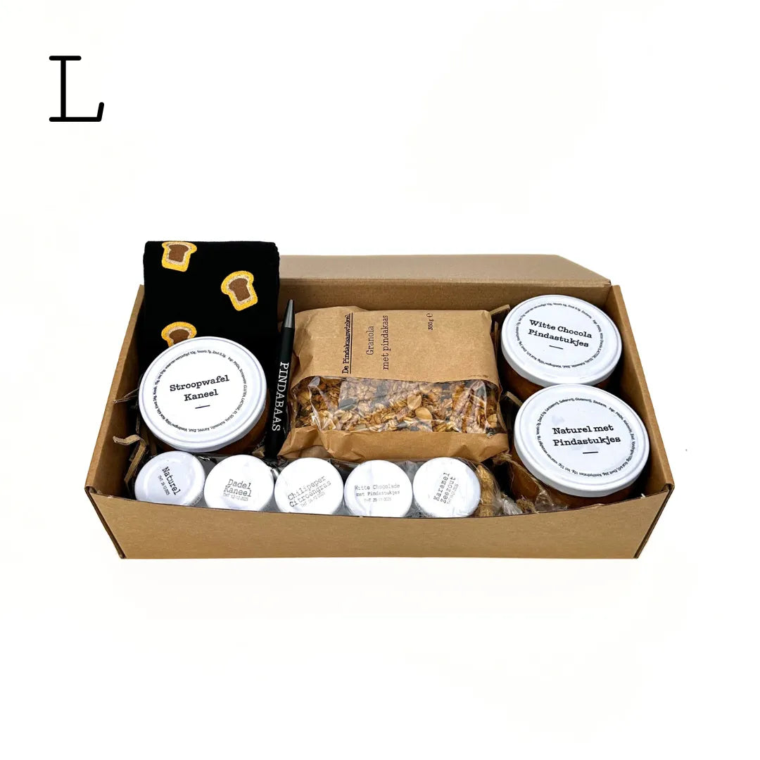 Giftboxen - de pindakaaswinkel