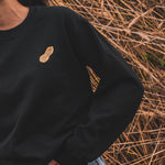 Gouden Pinda Trui zwart - de pindakaaswinkel