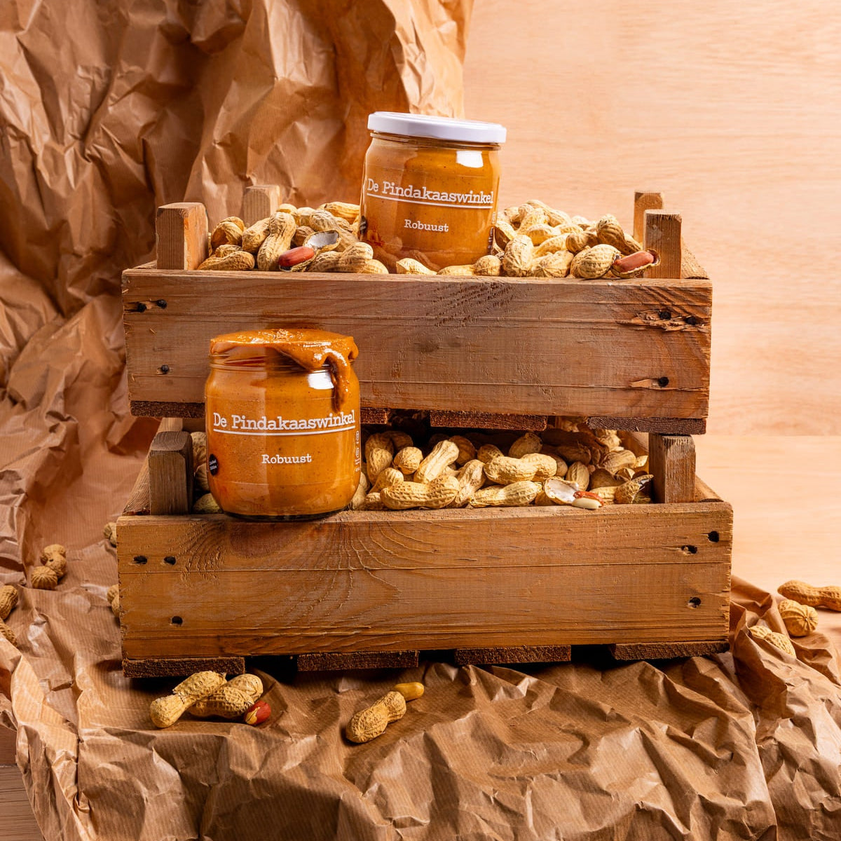 Tijdelijk Product - Robuust - de pindakaaswinkel