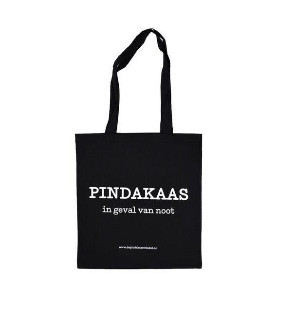Zwarte tas klein - de pindakaaswinkel