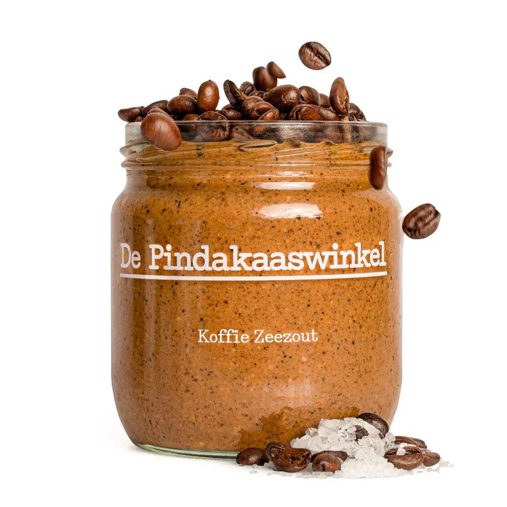 Pindakaas Koffie Zeezout - de pindakaaswinkel