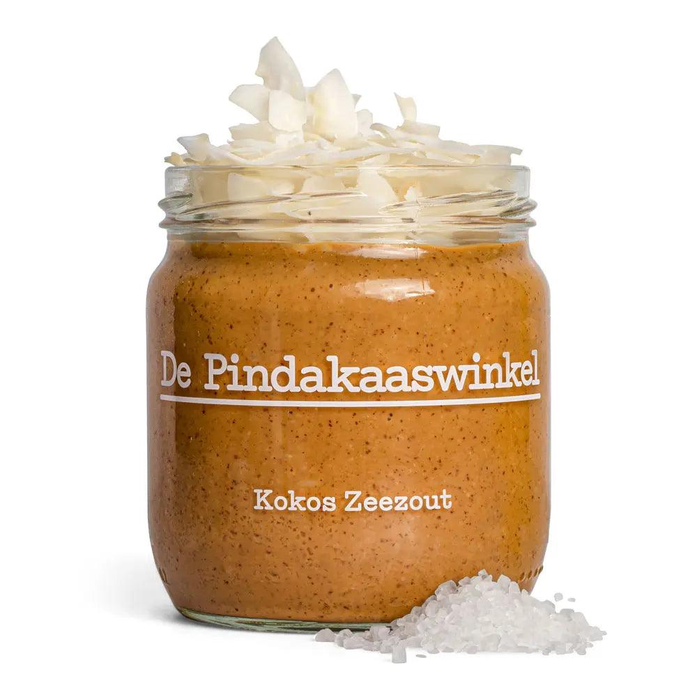 Pindakaas Kokos Zeezout - de pindakaaswinkel