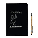Notitieboekje + pen - de pindakaaswinkel