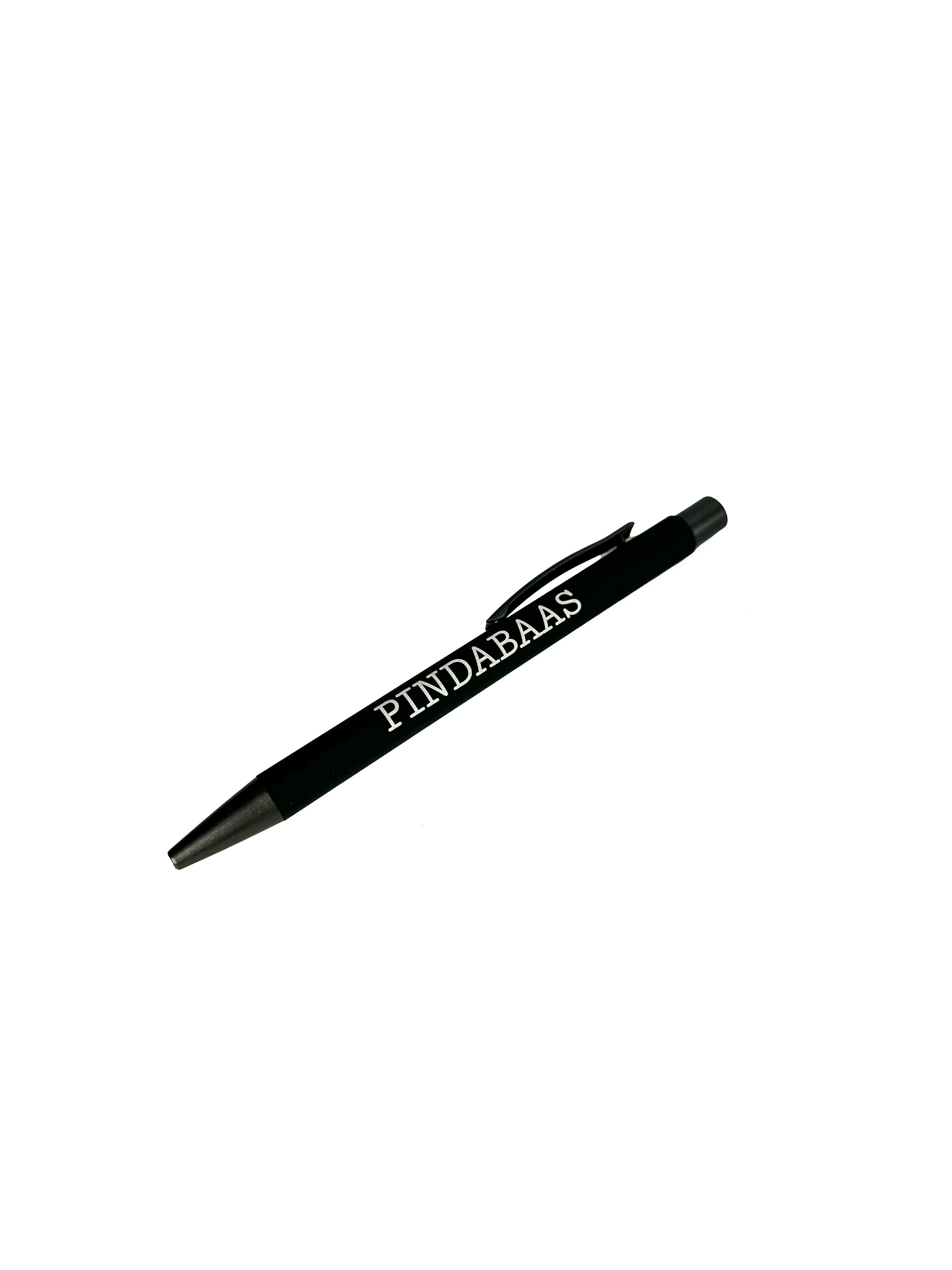 Notitieboekje + pen - de pindakaaswinkel