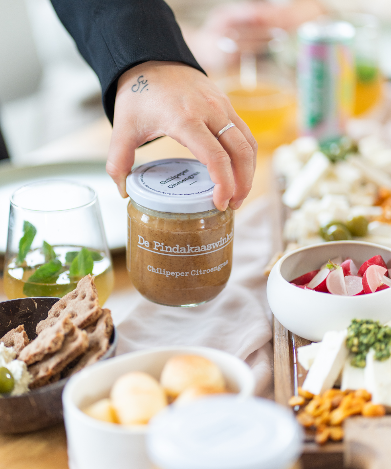 pindakaas chilipeper citroengras