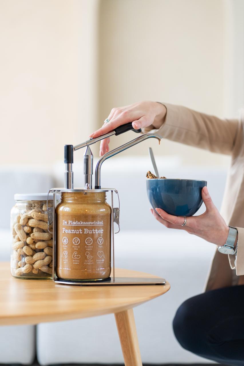 Pindakaas dispenser - de pindakaaswinkel