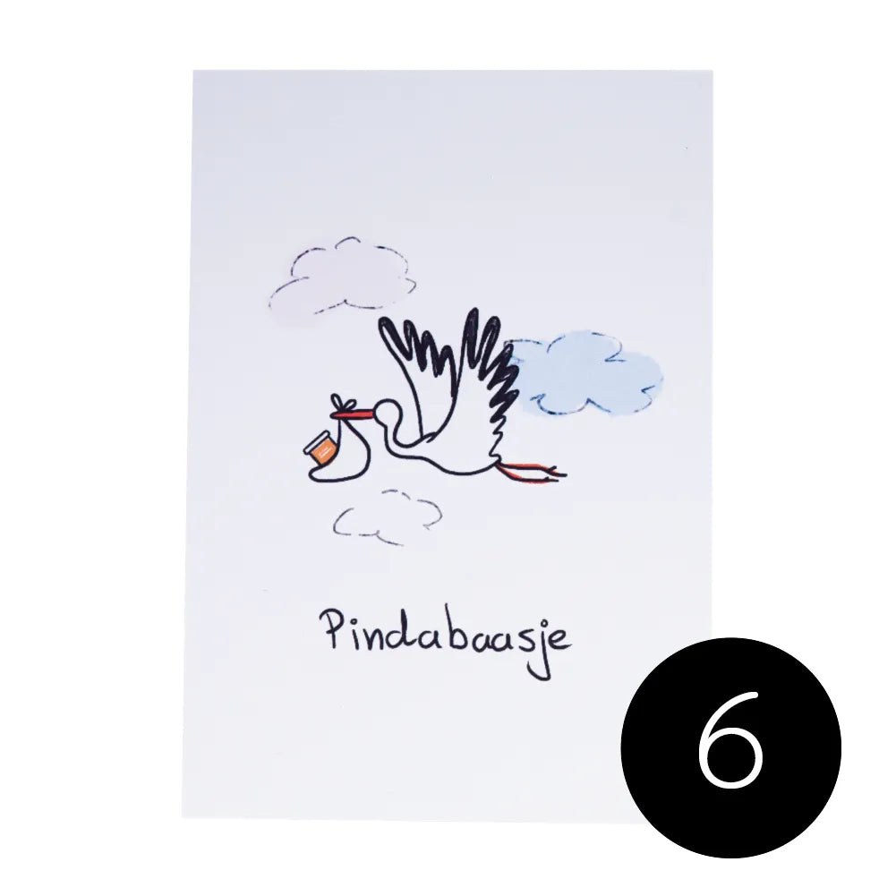 Ansichtkaarten voor Pindabazen - de pindakaaswinkel