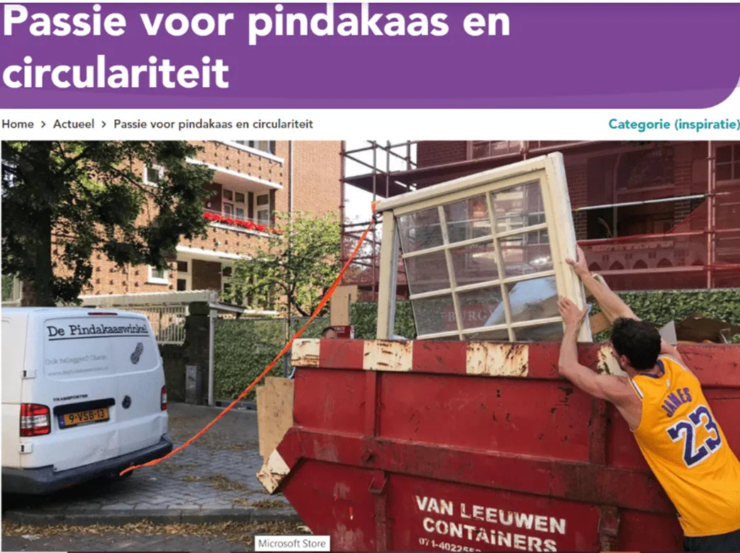 Passie voor pindakaas en circulariteit