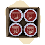 4 potten box van De Pindakaaswinkel. Kies jouw favorieten!