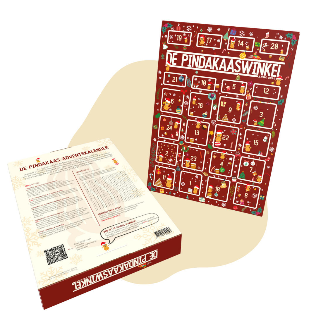 De Pindakaaswinkel adventskalender