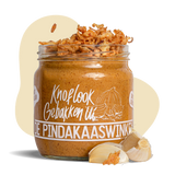 Pindakaas Knoflook Gebakken Ui