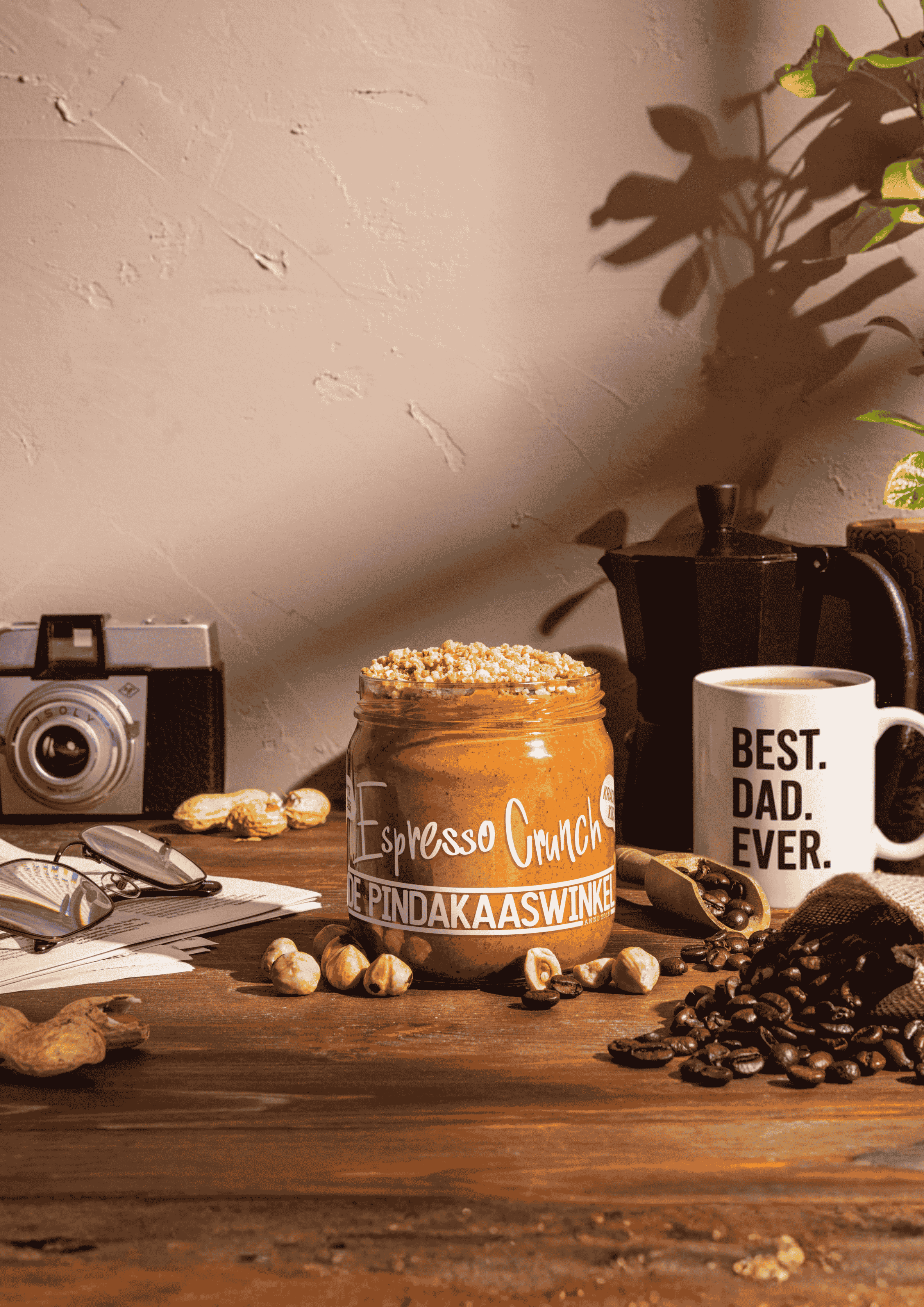 Espresso Crunch Pindakaas Vaderdag