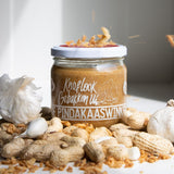 Pindakaas Knoflook Gebakken Ui