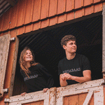 pindabaas trui en shirt zwart