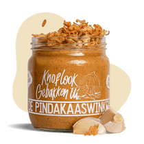 Pindakaas Knoflook Gebakken Ui pindakaaswinkel
