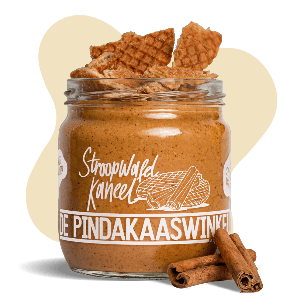 Pindakaas Stroopwafel Kaneel pindakaaswinkel