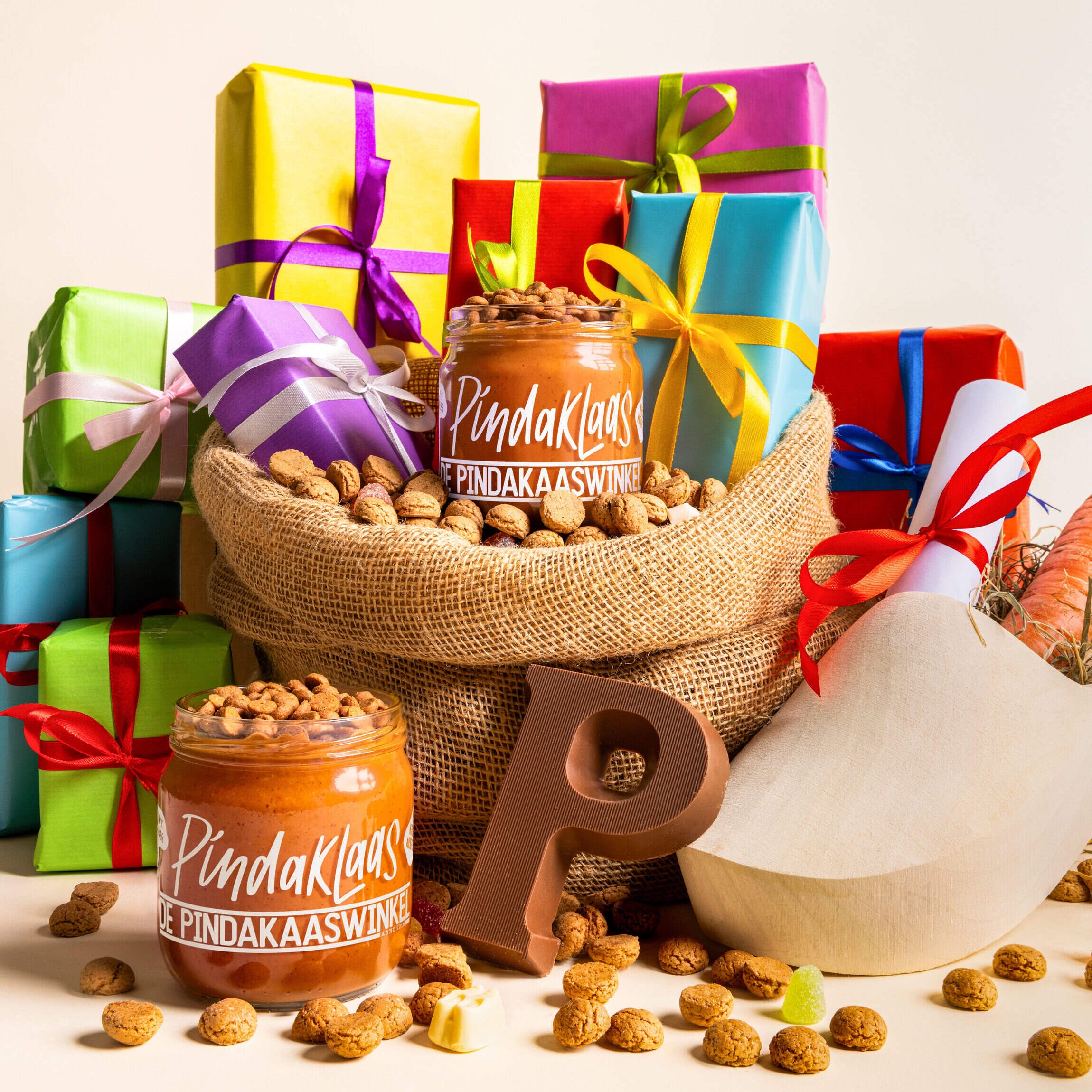 pindaklaas sinterklaascadeau