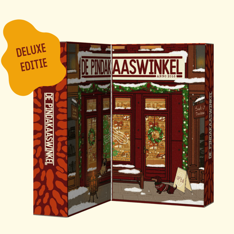 De Grote Pindakaas Adventskalender van De Pindakaaswinkel