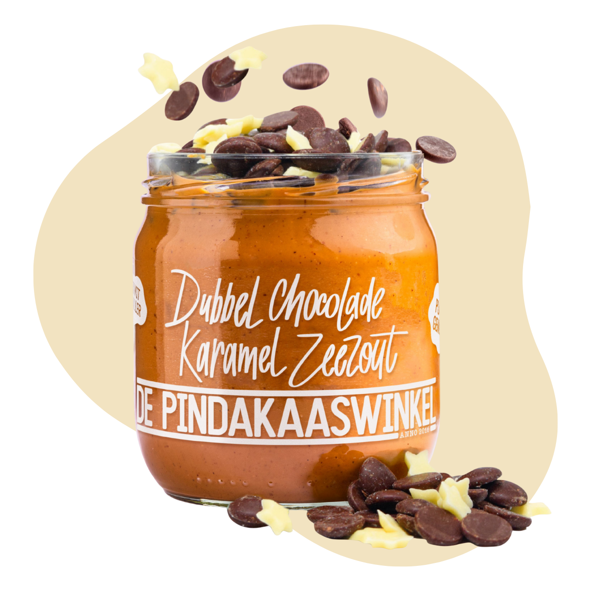 kerst pindakaas cadeau