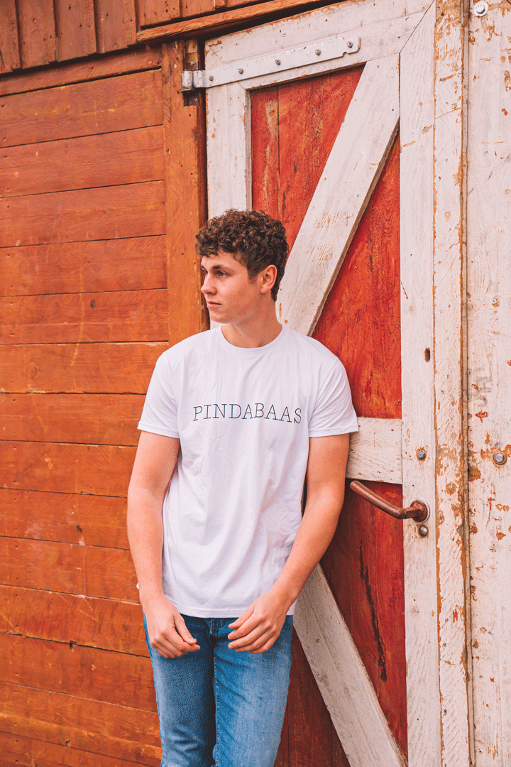 pindabaas shirt wit